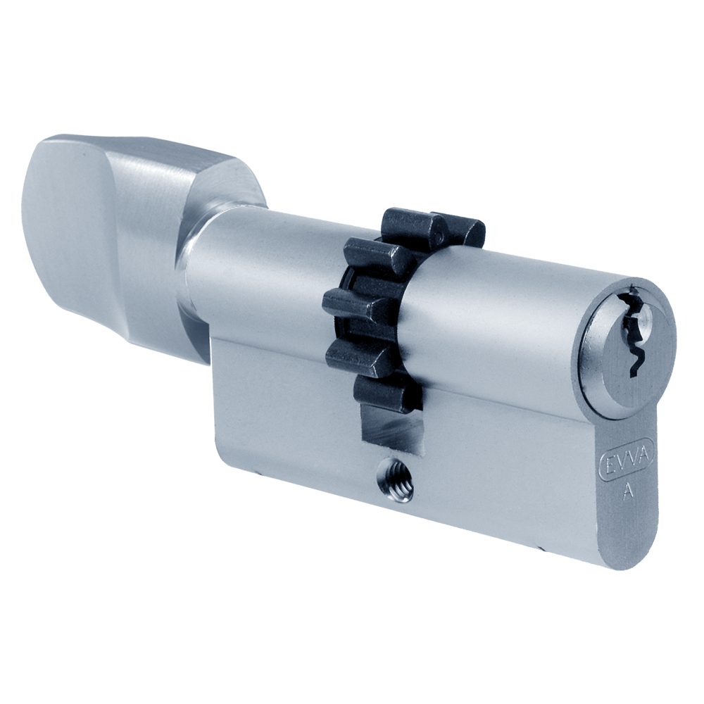 EVVA A5 KDZ COG Euro Key &amp; Turn Cylinder 10 Tooth KD
