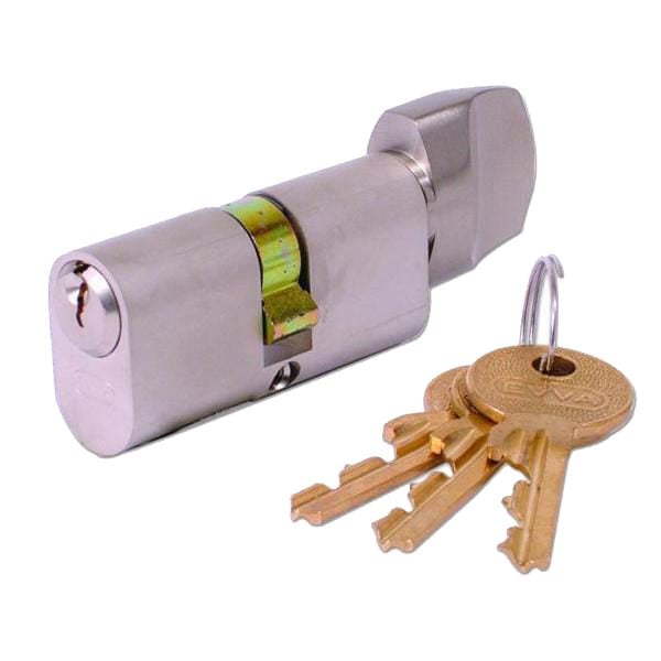 EVVA A5 OKZ Oval Key &amp; Turn Cylinder KA A67670