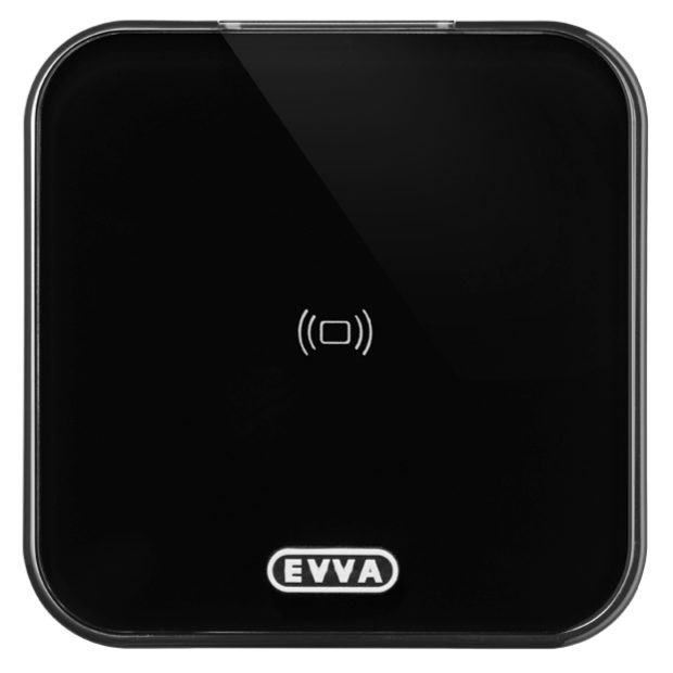 EVVA AirKey Proximity Wall Reader - L31684 - Black - E.A.WL.RU