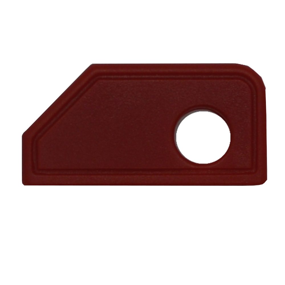 EVVA EPS Coloured Key Caps Small - L20434 - Red - STKC02 RED