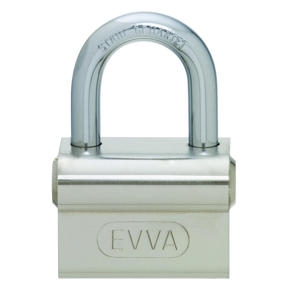EVVA H24 Brass Open Shackle Padlock - L8995 - H24 Unassembled Padlock