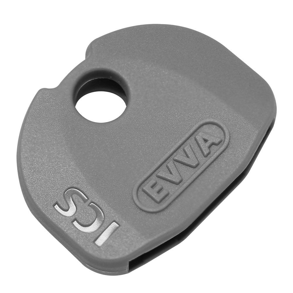 EVVA ICS Coloured Key Caps - L30016 - Grey - 43521969