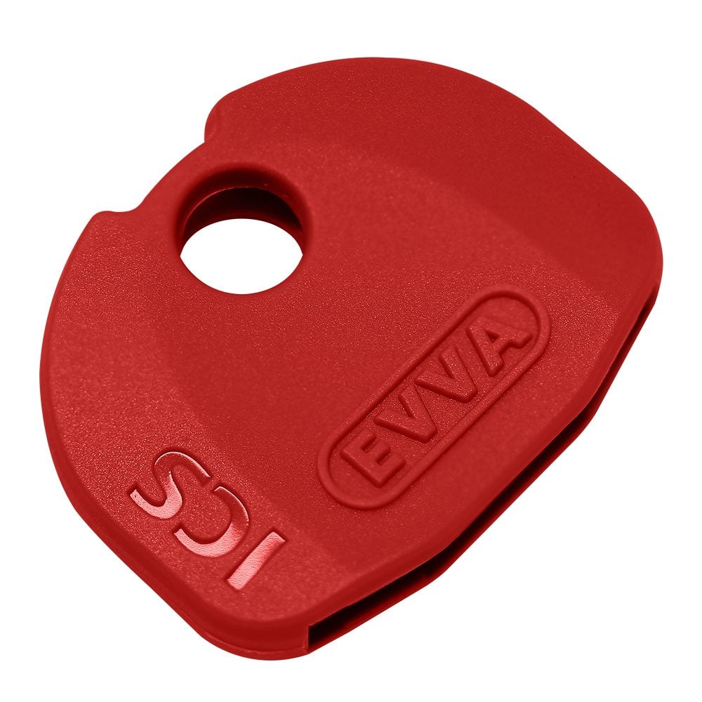 EVVA ICS Coloured Key Caps - L30019 - Red - 43521993