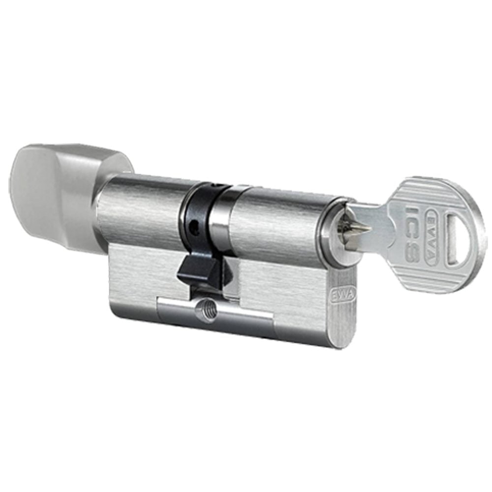 EVVA ICS KDZ Key &amp; Turn Euro Cylinder TS007 1* KD