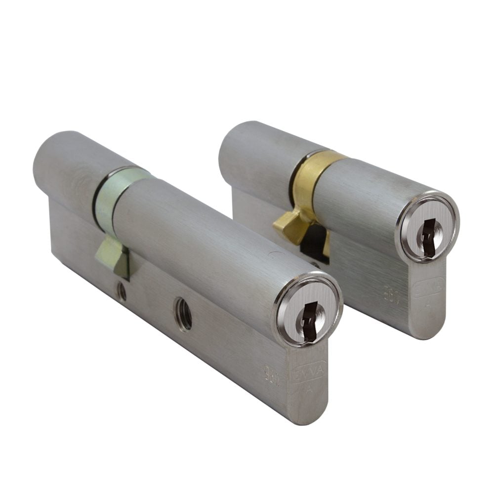 EVVA ICS L111 &amp; S363 Keyed Alike Banham Cylinders Keyed To Differ Set
