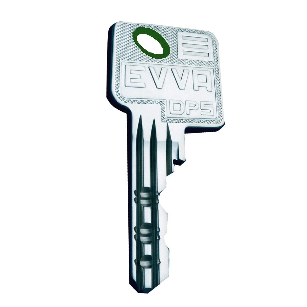 EVVA Key Tag SKR-C - L13862 - Green - TAG-GREEN