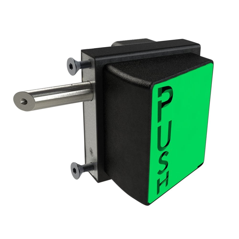GATEMASTER SBQEDGL Bolt On Digital Exit Pushpad