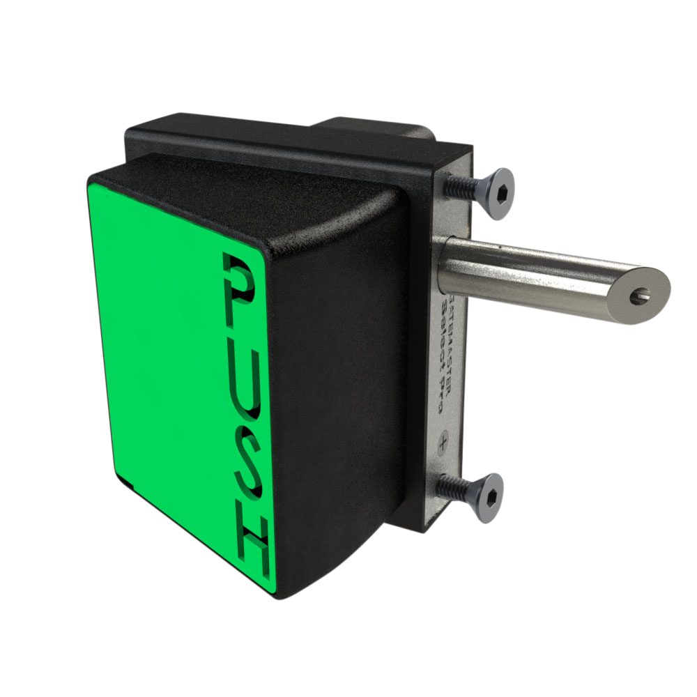 GATEMASTER SBQEDGL Bolt On Digital Exit Pushpad