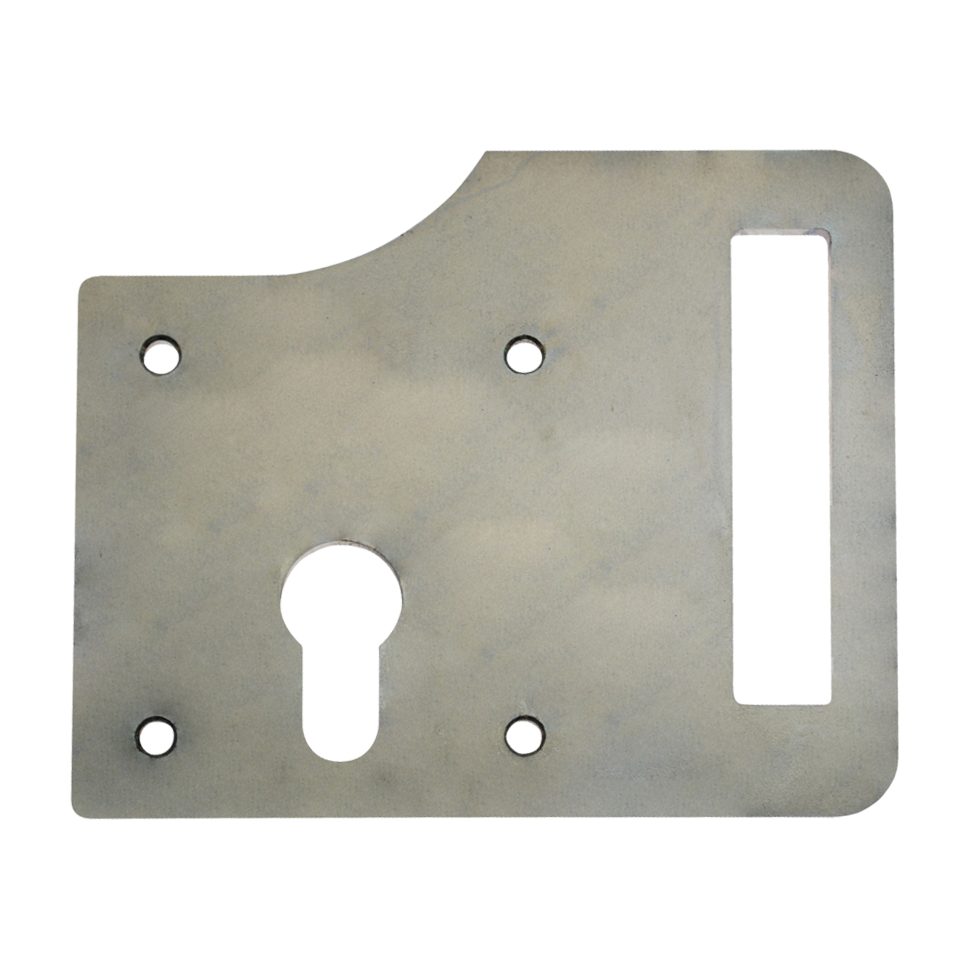 GATEMASTER Slotted Lock Plate Screw Fixing