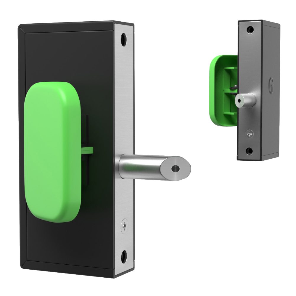 GATEMASTER Superlock Quick Exit Push Pad No Outside Access - L33100 - Black - BQ1030RNA