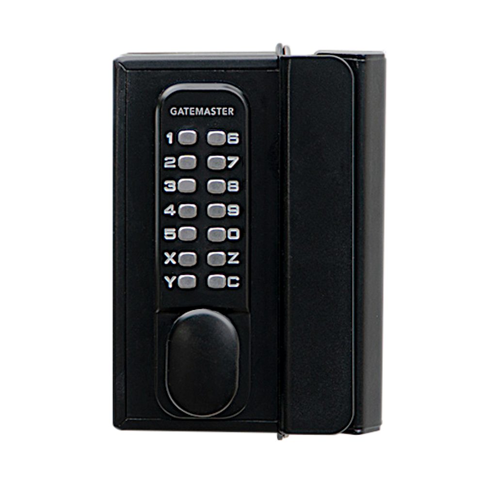 GATEMASTER Superlock Single Sided Surface Fix Digital Lock - L32849 - Black - BDGSWR