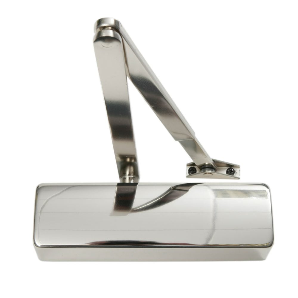 GEZE TS2000NV Size 2-4 Overhead Door Closer - L33941 - Satin Stainless Steel - 135390
