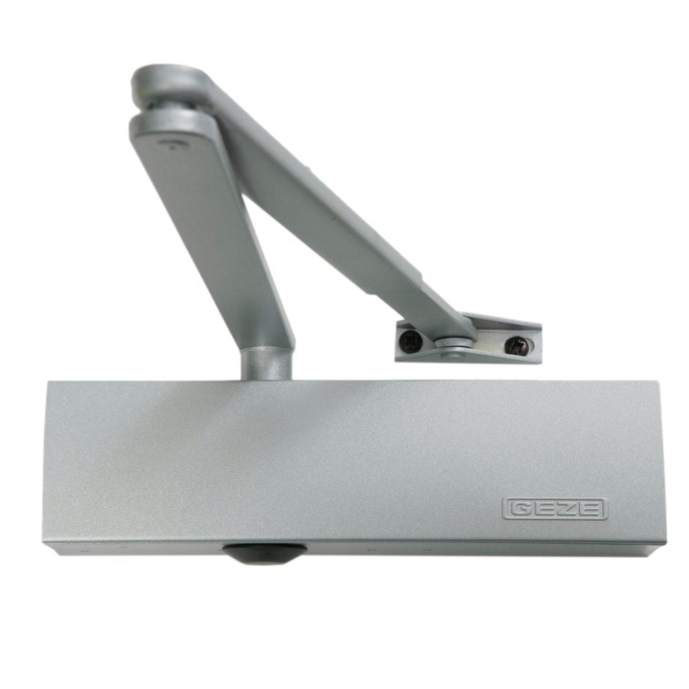 GEZE TS2000NV Size 2-4 Overhead Door Closer - L27486 - Silver - 129815