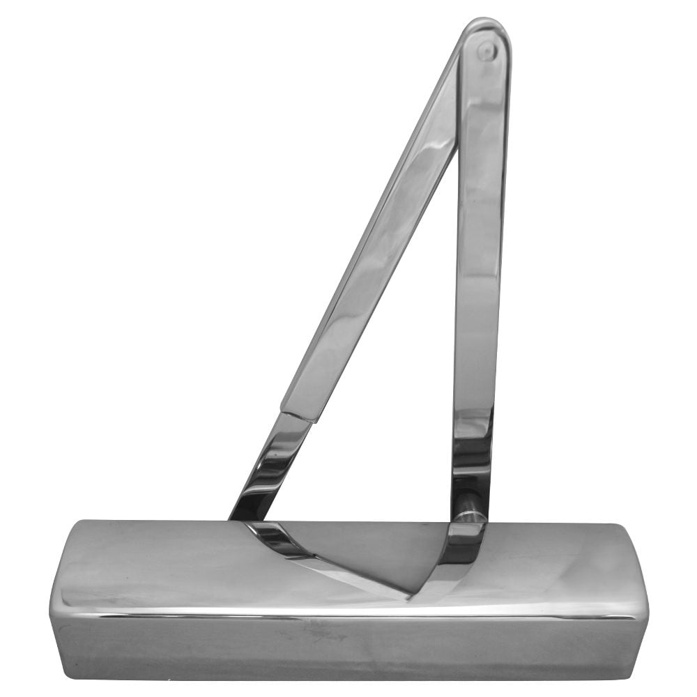 GEZE TS4000S Size 1-6 Overhead Door Closer - L33945 - Satin Stainless Steel - 99407