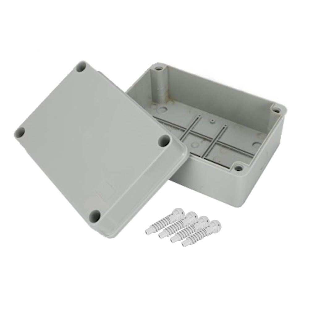 HAYDON MARKETING Junction Box IP65 Rated - L34444 - Grey - HAY-JB190