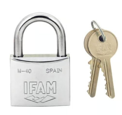 IFAM Stainless Steel Open Shackle Padlock 40mm