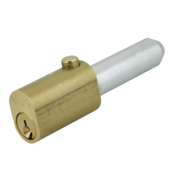 ILS Lock Sys FDM005 Oval Bullet Lock - L28165 - Polished Brass - BL-ILS-FDM008-KD