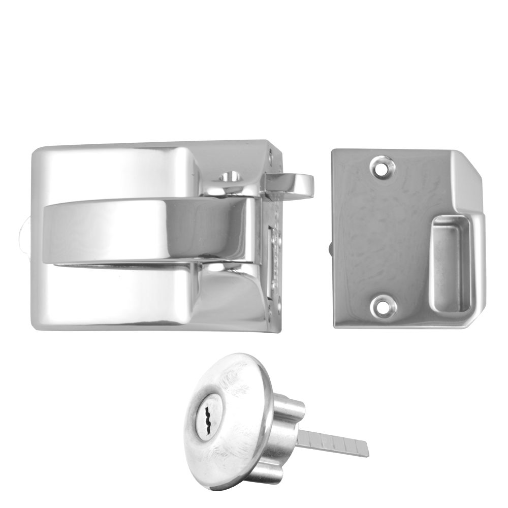 Ingersoll RA71 &amp; SC71 Nightlatch - 1659 - Chrome Plated - SC71