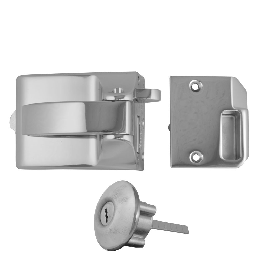 Ingersoll RA71 &amp; SC71 Nightlatch - 1661 - Satin Chrome - SC71