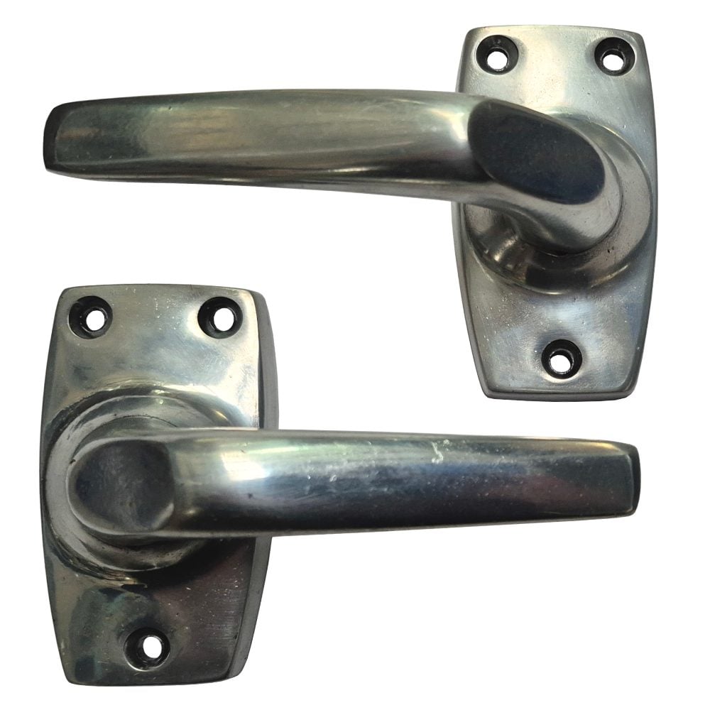 KENRICK 300 301 Plate Mounted Lever Furniture - L225 - Silver - 301