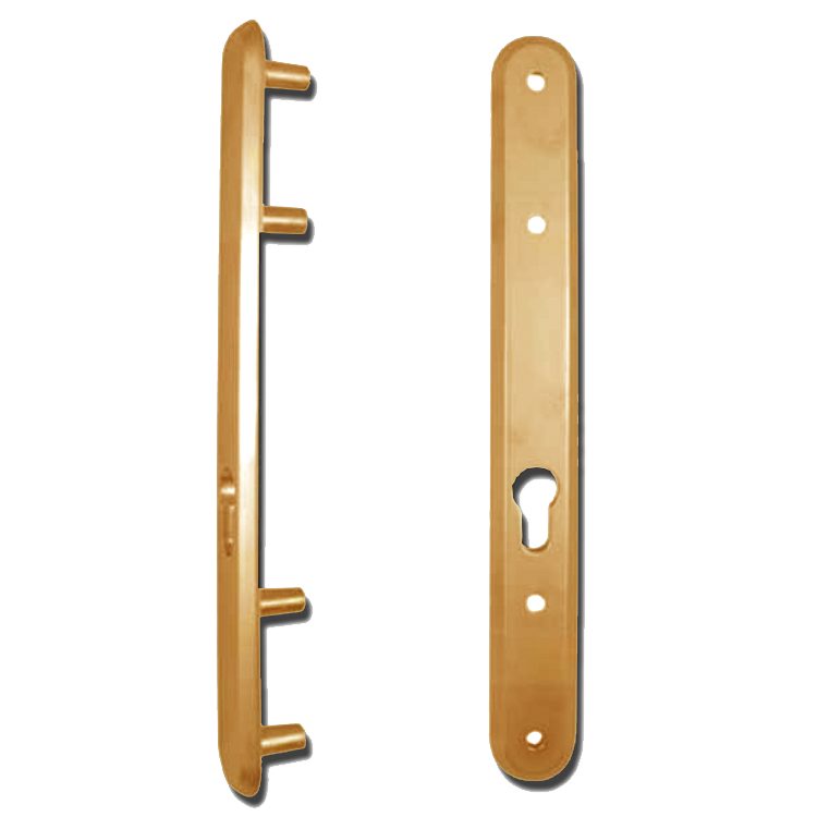 KICKSTOP 9601 300mm LockGuard - L8363 - Polished Brass - 9601EUBLX