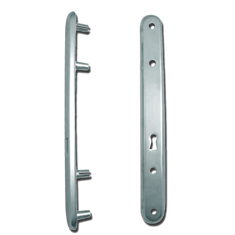KICKSTOP 9601 300mm LockGuard - L8012 - Polished Chrome - 9601UKPC