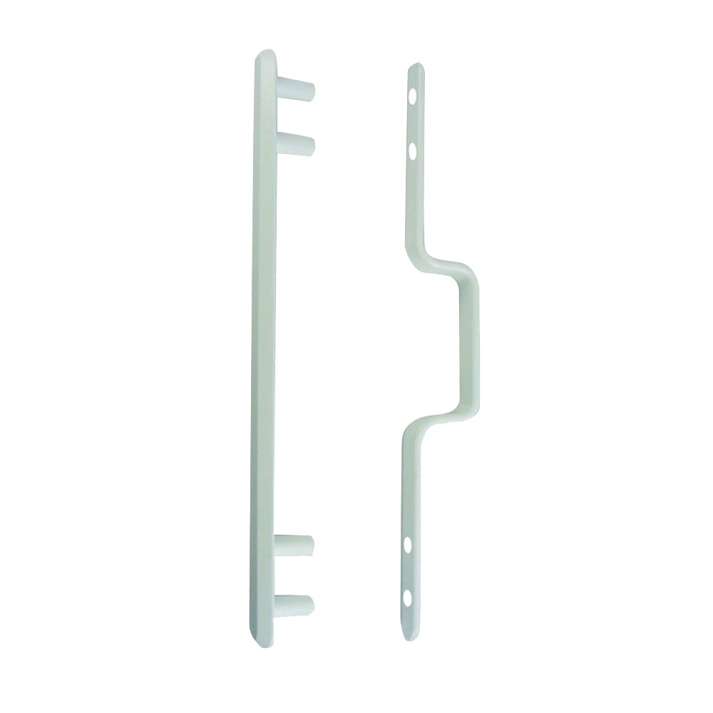 KICKSTOP 9603 &amp; 9604 Door FrameGuard With Staple - L8370 - White - 9603WH