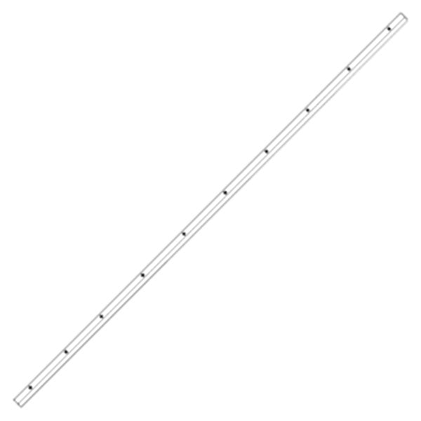 KICKSTOP 9614 16mm Birmingham Door Bar