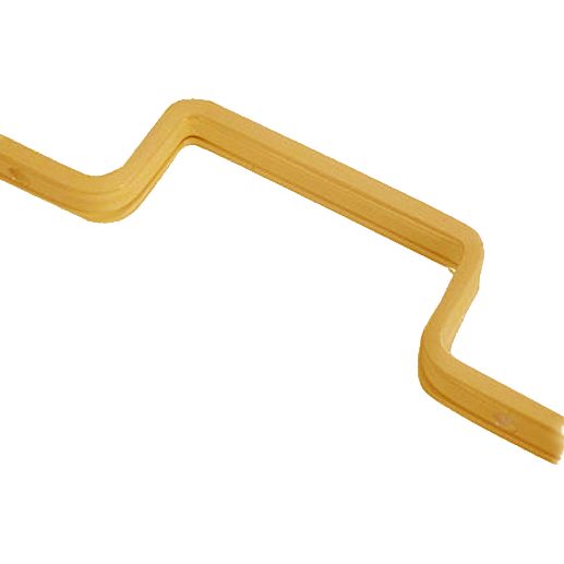 KICKSTOP 9617 20mm London Door Bar - L31592 - Brasslux - 9617BLX