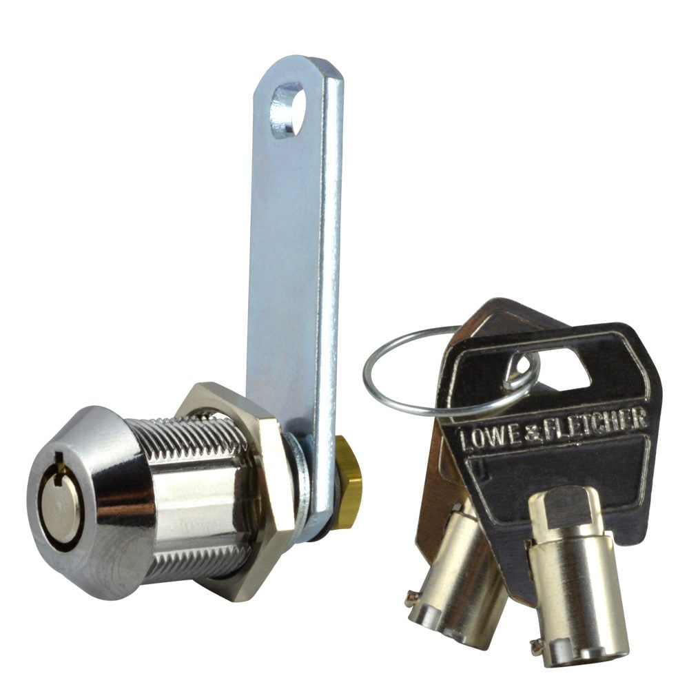 L&amp;F 4303 &amp; 4314 Radial Pin Nut Fix Camlock - L3339 - Chrome Plated - 4304 0100
