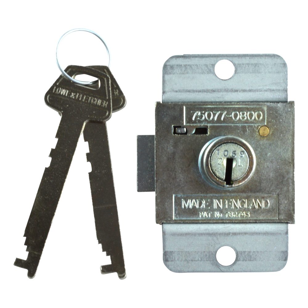 L&amp;F 7 Lever Deadbolt Locker Lock