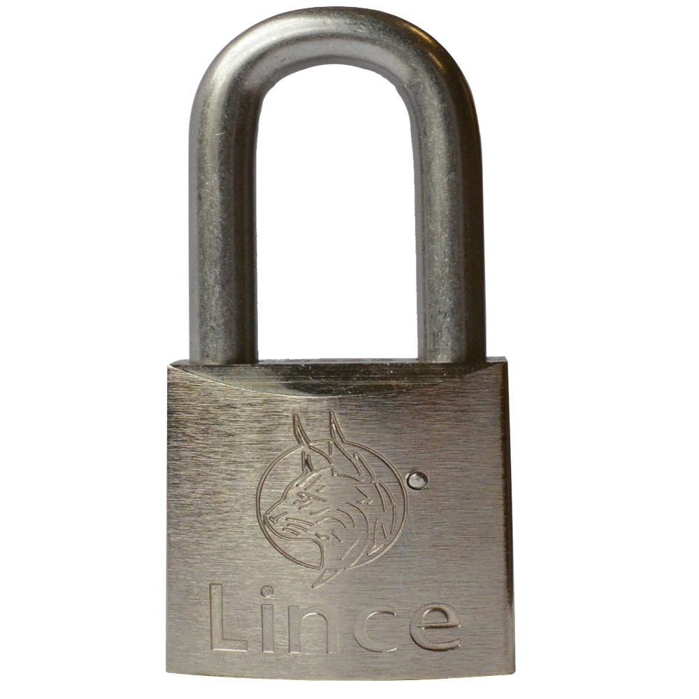 LINCE Nautic Brass Body Corrosion Resistant Long Shackle Padlock - L29414 - 551-45