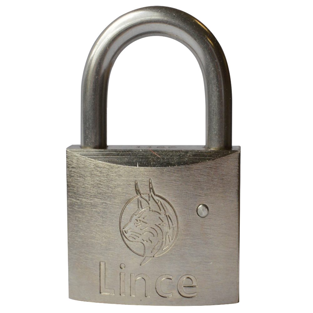 LINCE Nautic Brass Body Corrosion Resistant Open Shackle Padlock