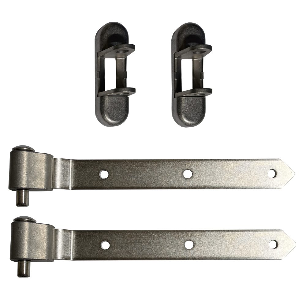 LOCINOX 3DW 350 Vandal Proof Gate Hinge With 3 Way Adjustment - L34597 - Stainless Steel - 6010762