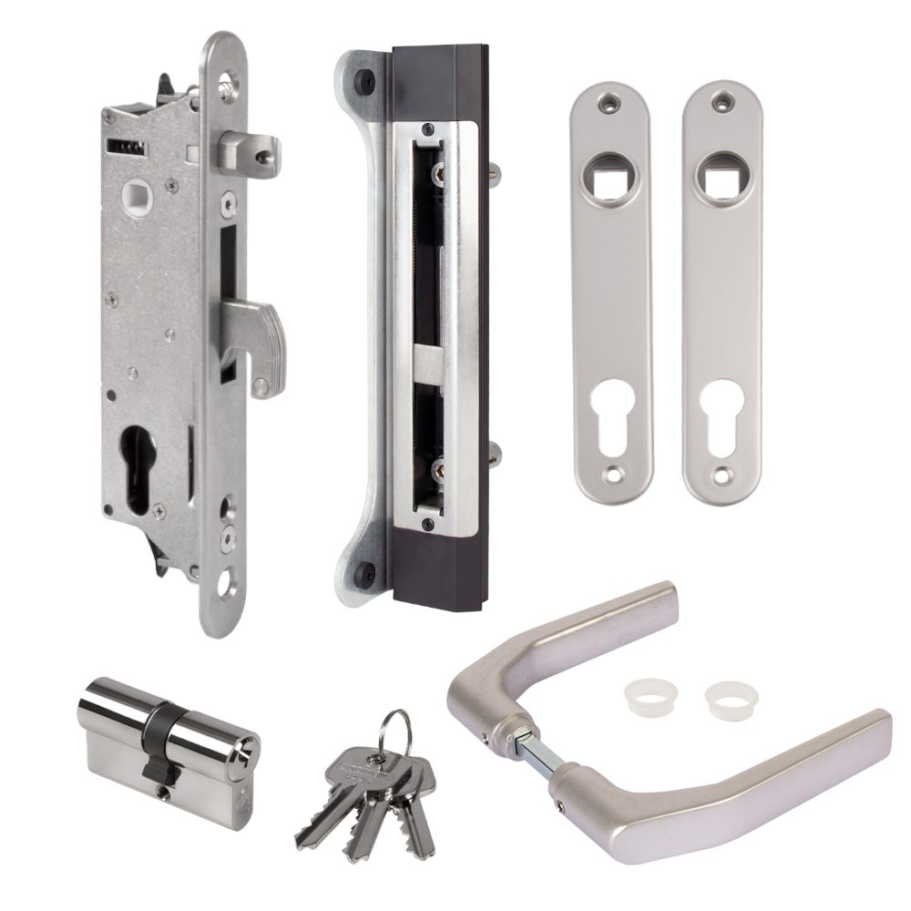 LOCINOX Gatelock Fiftylock Insert Set with Keep For 50mm Box Section SAA