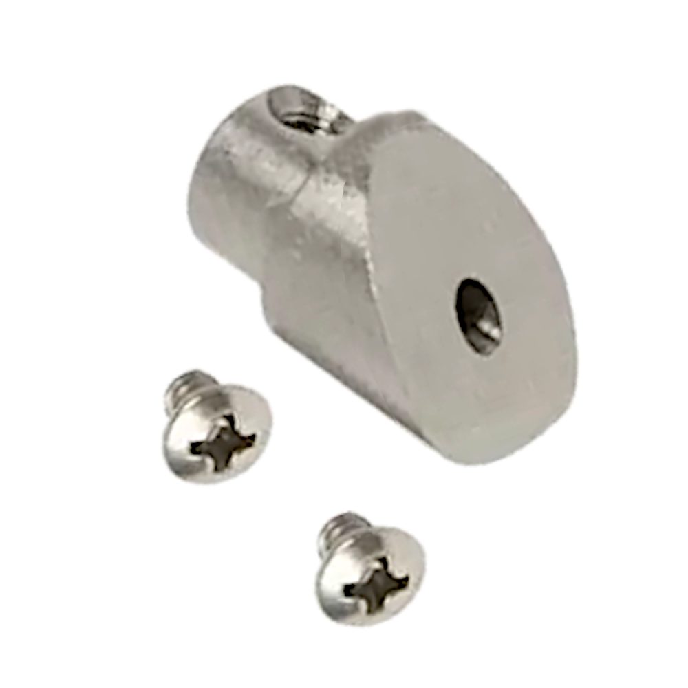 LOCINOX Q Latch End C/W 2 Screws - L34617 - 606802