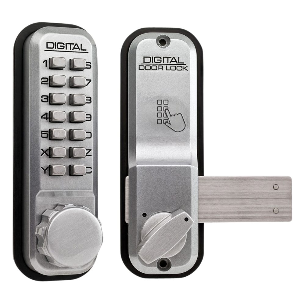 LOCKEY 2200 Series Digital Lock With Rim Dead Bolt