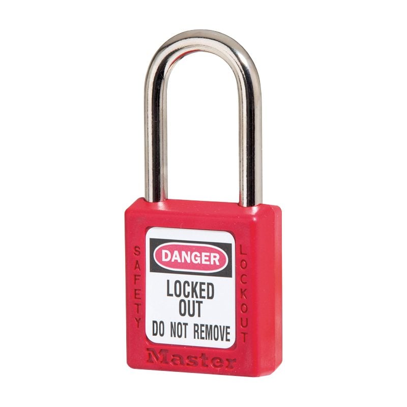 MASTER LOCK 410 Lock-Out Padlock Set Of 4 KA 38mm