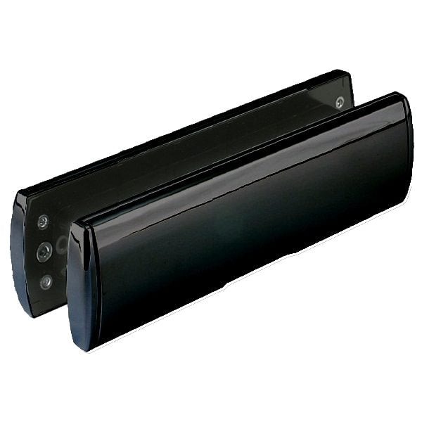 MILA Sleek Letter Plate 40/80 - 310mm Wide - L30788 - Black - 110927