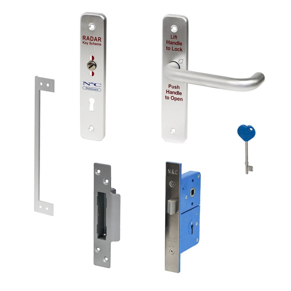 N&amp;C Phlexicare Genuine RADAR Lockset SAA