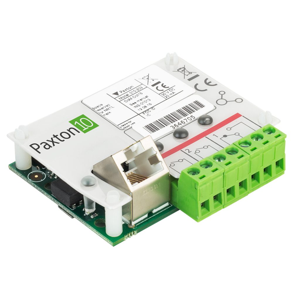 PAXTON10 Alarm Connector
