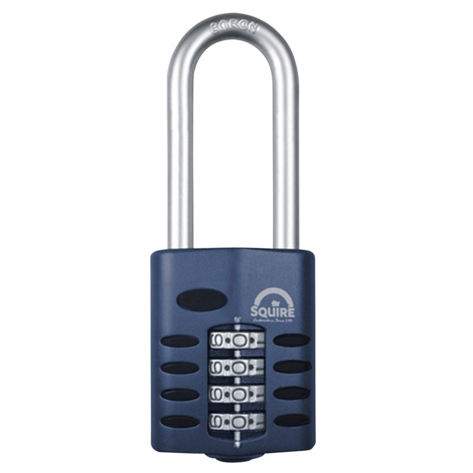 SQUIRE CP40 Series Recodable 40mm Combination Padlock - L19594 - Black - CP40.2.5