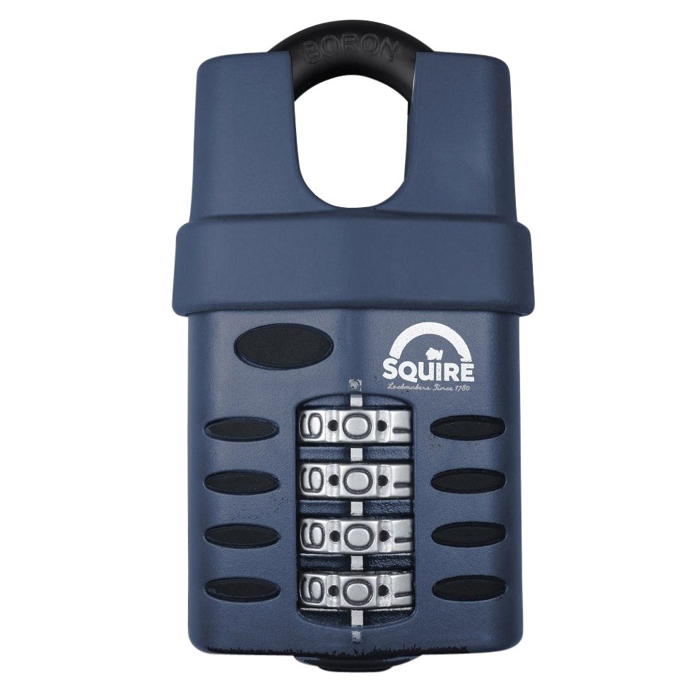 SQUIRE CP40 Series Recodable 40mm Combination Padlock - L19595 - Black - CP40CS