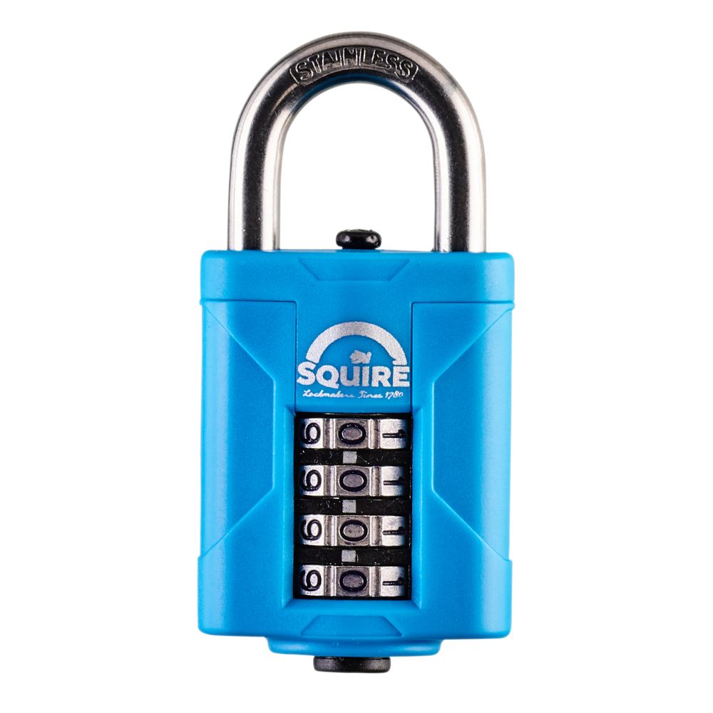 SQUIRE CP40S &amp; CP50S All-Weather Combination Padlock - L32399 - CP40S BX