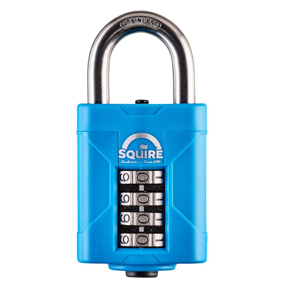 SQUIRE CP40S &amp; CP50S All-Weather Combination Padlock - L32404 - CP50S BX