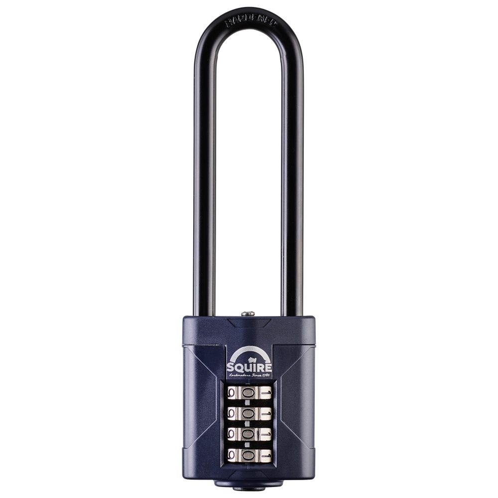 SQUIRE CP50 Series 50mm Steel Shackle Combination Padlock - L31911 - Blue - CP50/4