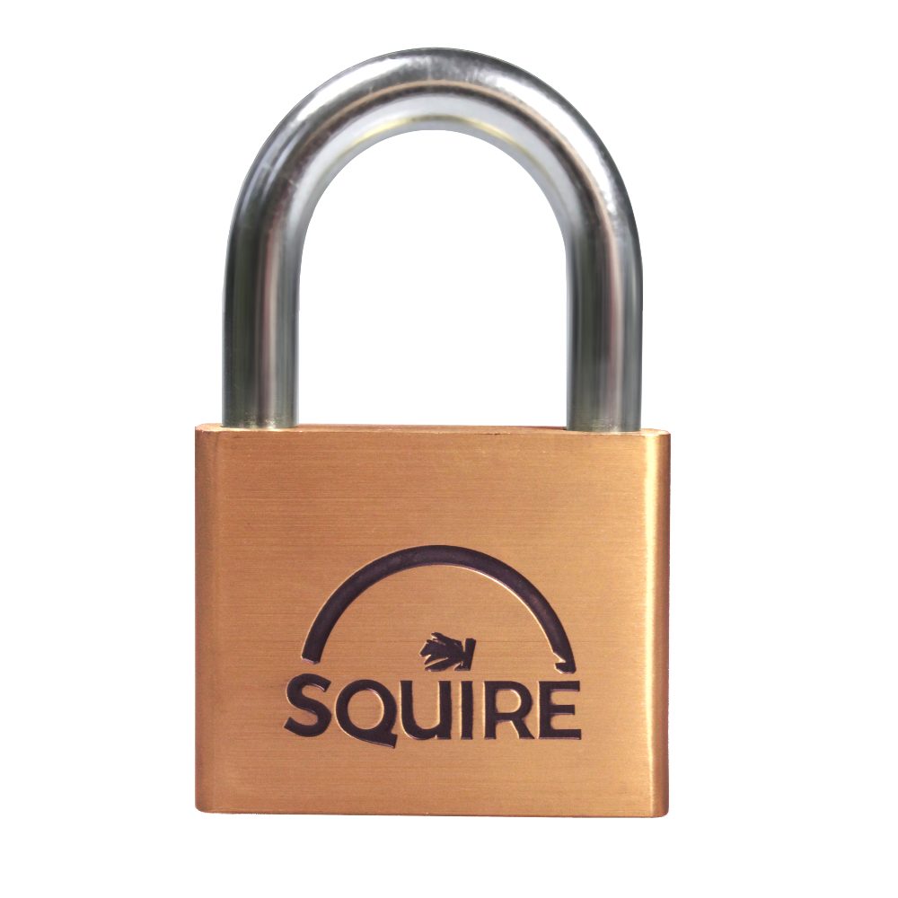 SQUIRE Lion Brass Open Shackle Padlock KA - L30129 - KA3 LN5 KEY NO. 31422