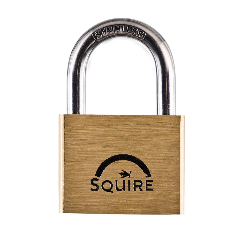 SQUIRE Lion Marine Grade Brass Open Shackle Padlock KA