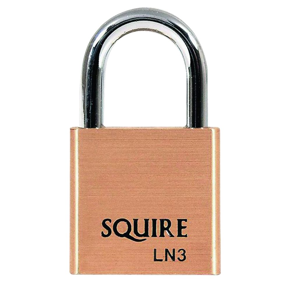 SQUIRE Lion Range Brass Open Shackle Padlocks
