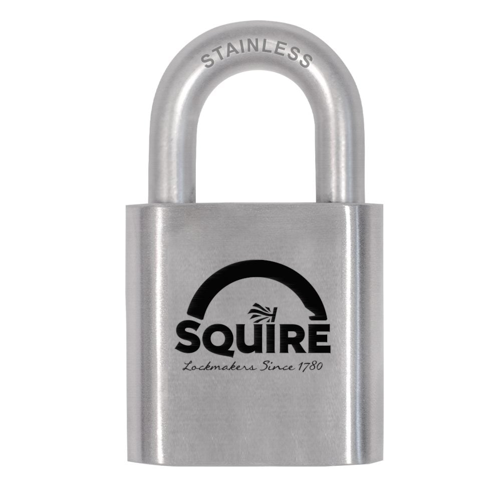 SQUIRE ST50S Stainless Steel Stronghold Padlock Open Shackle